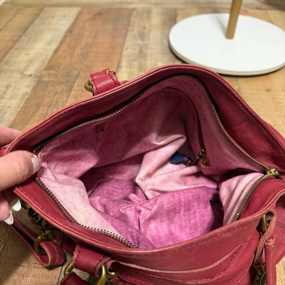 The Sak Tahoe Leather Satchel with Crossbody Strap - Picture 14 of 15